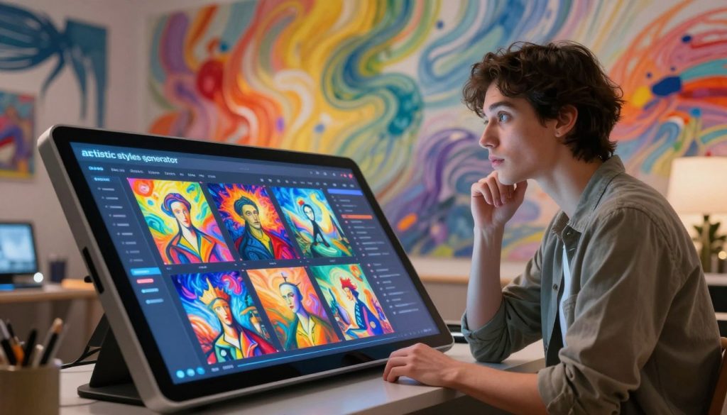 artistic styles generator artistic styles generator